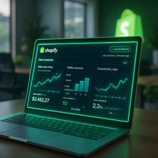 Детальный контроль на уровне минут для Shopify Analytics