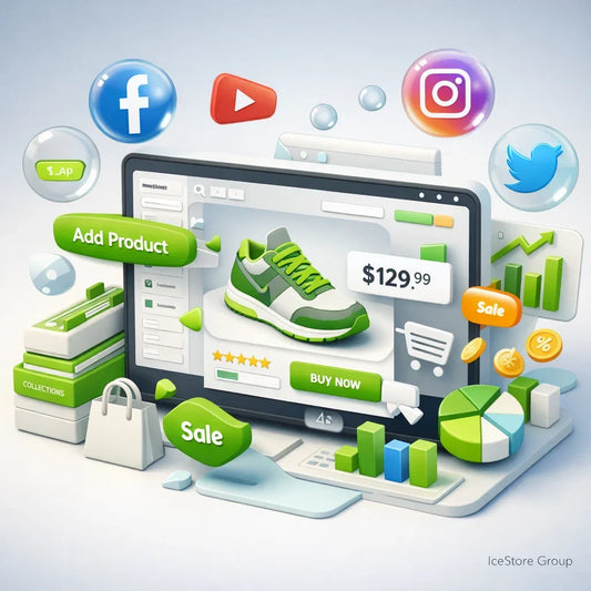 Как запустить Shopify: Продукты, коллекции и каналы продаж