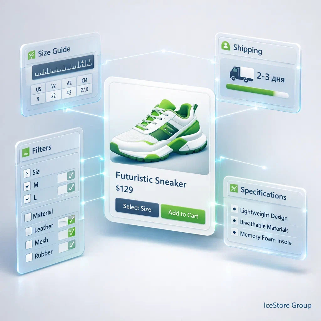 Настройка метаполей Shopify для фильтрации товаров