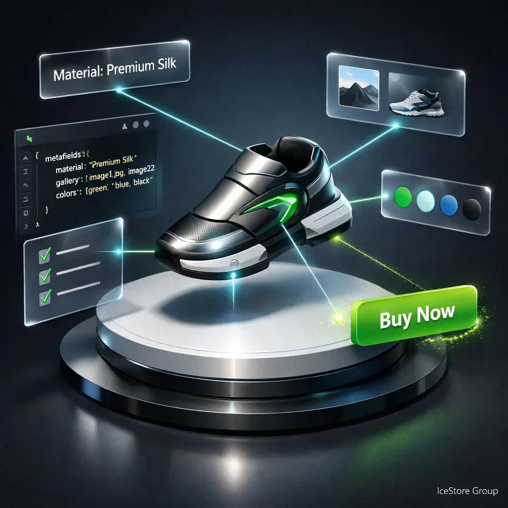 Метаполя Shopify: гибкость и удобство настройки карточек товаров