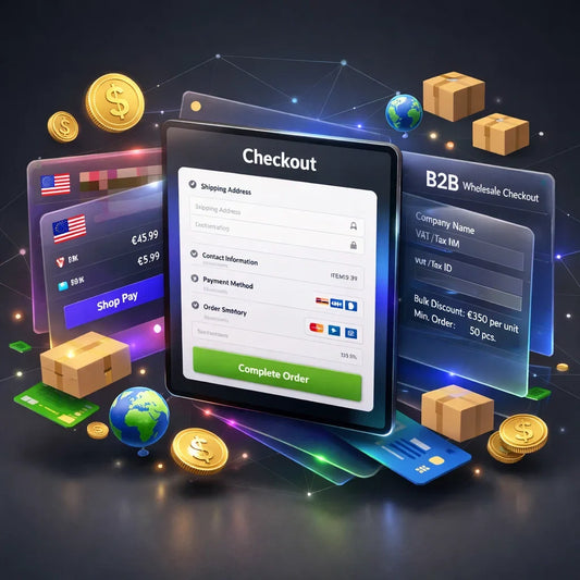 Настройте оформление заказа и учетные записи клиентов в зависимости от рынка