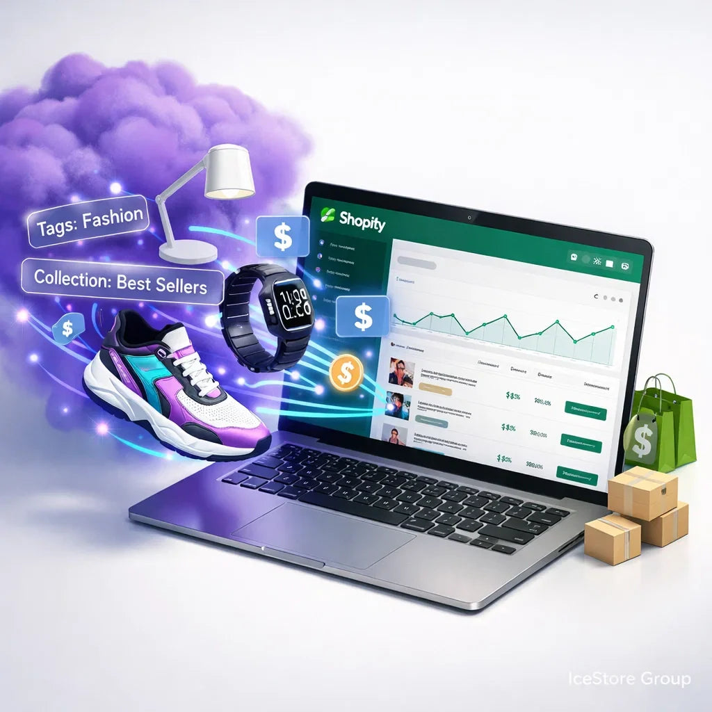 Импорт товаров в Shopify через Spocket